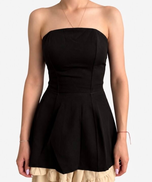 Korsetas / Strapless peplum tipo palaidinė